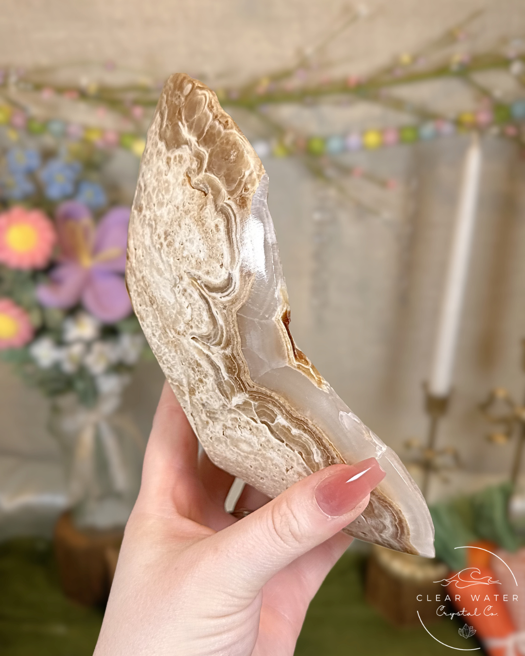 Large Amber Onyx Bowl –Mexico