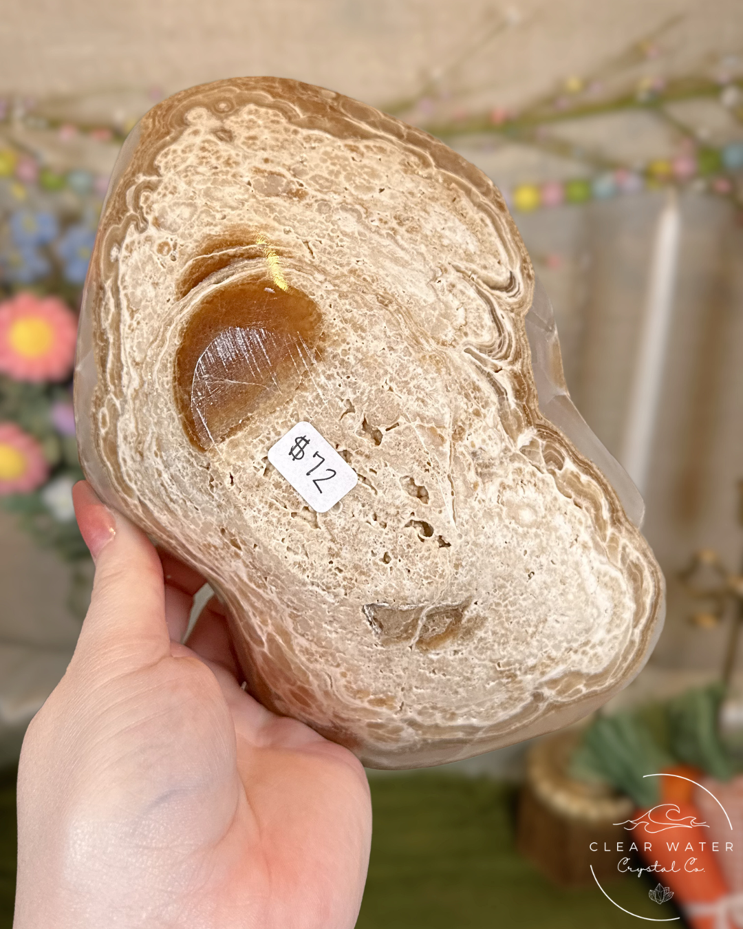 Large Amber Onyx Bowl –Mexico