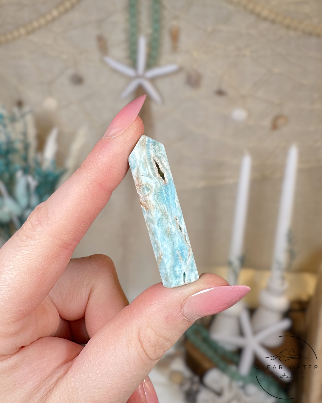 Blue Aragonite Towers – Pakistan