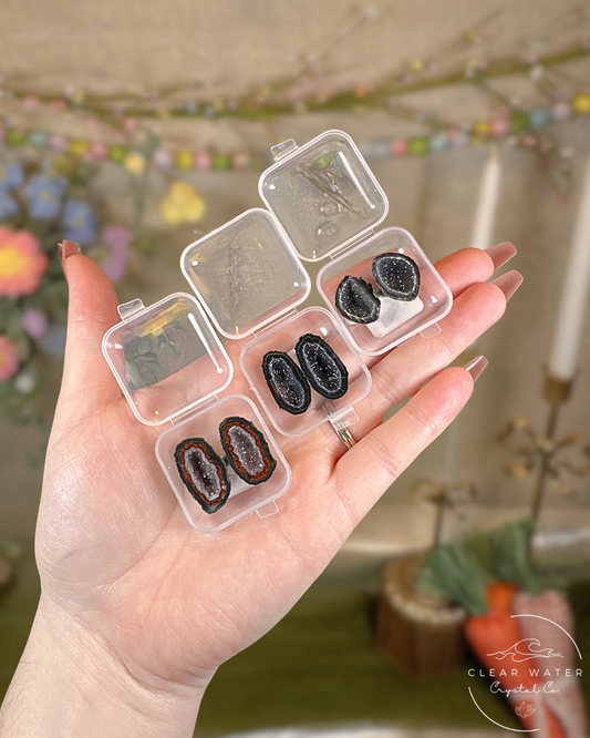 Tabasco Agate Geode Pairs – Mexico