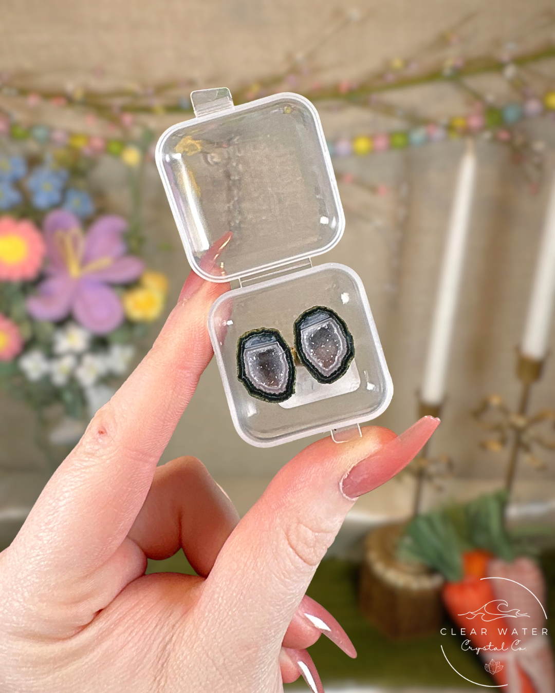 Tabasco Agate Geode Pairs – Mexico