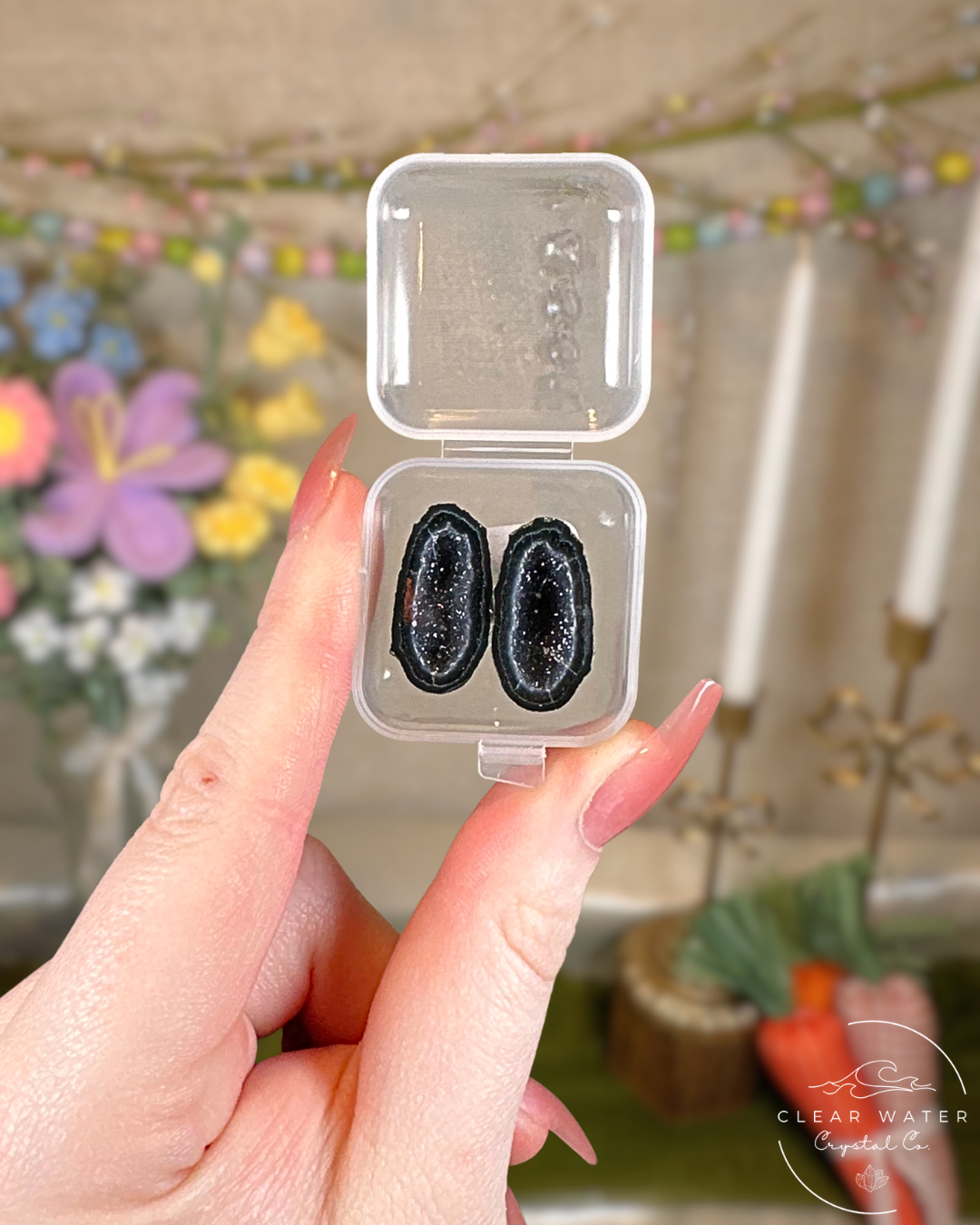 Tabasco Agate Geode Pairs – Mexico