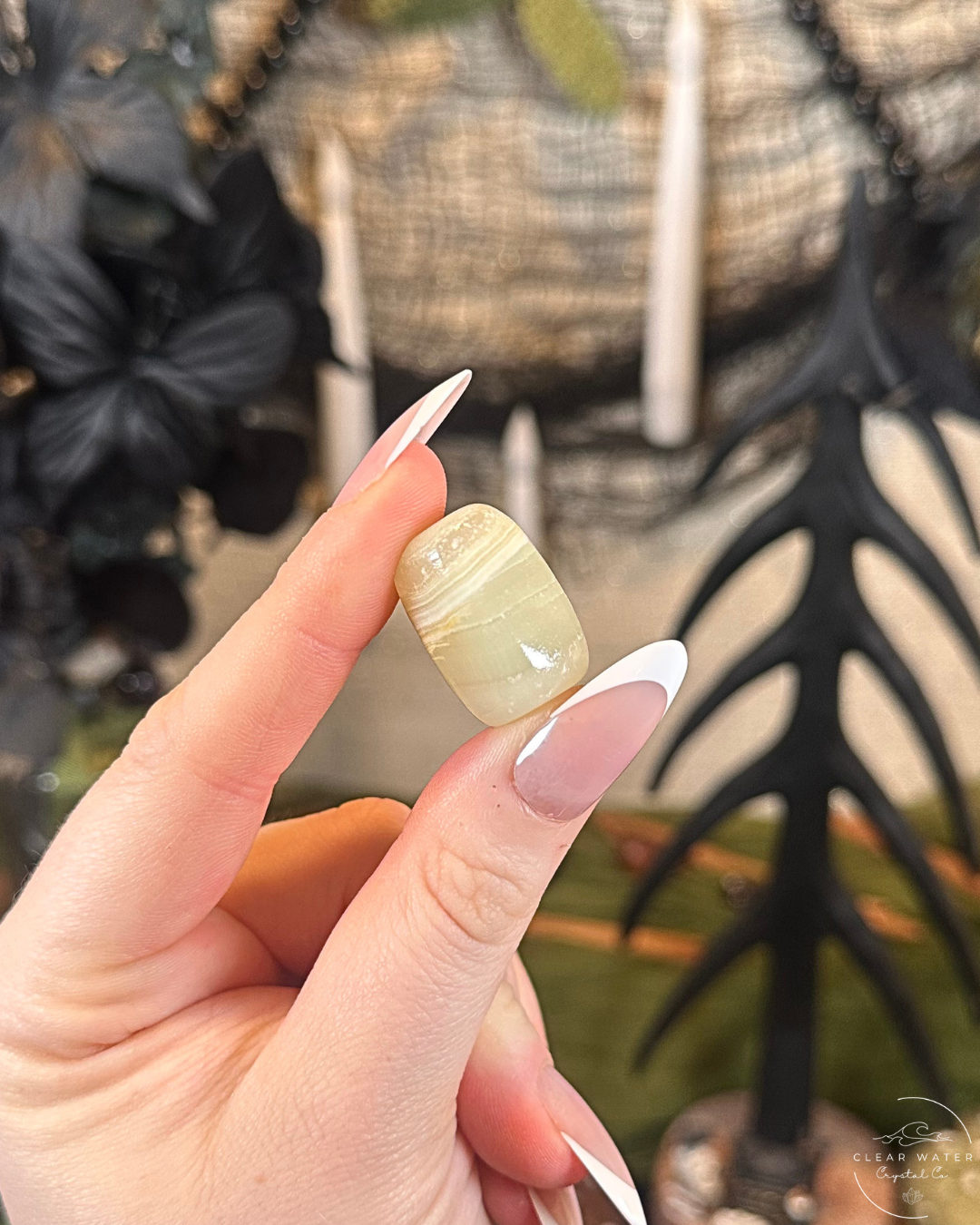 Green Onyx Tumble