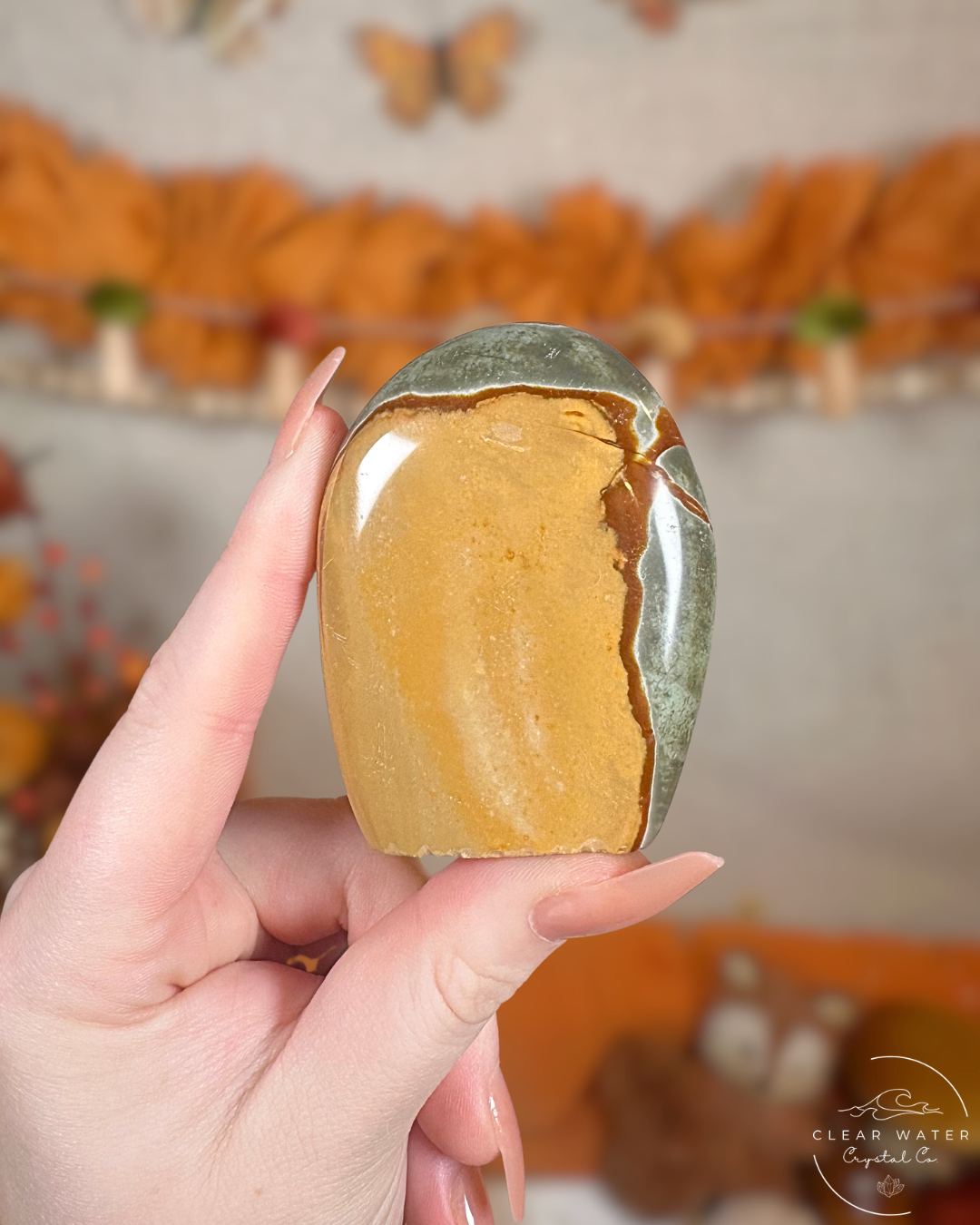 Polychrome Jasper Freeform- Earthfire Guardian