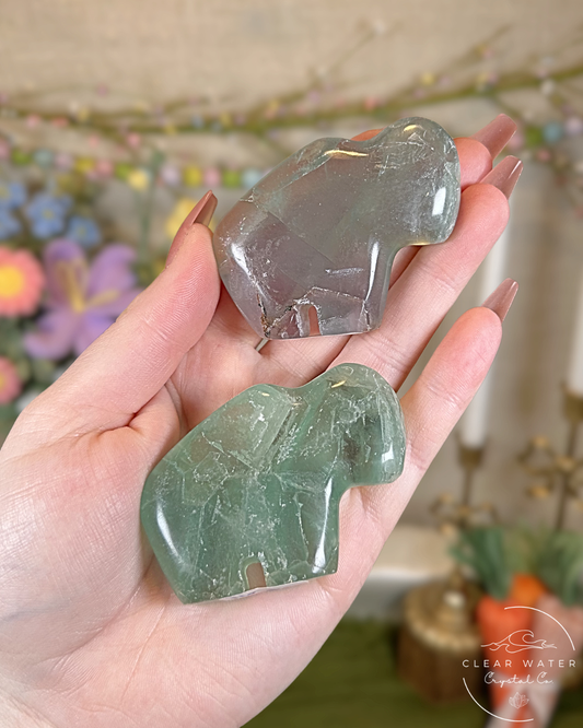 Fluorite Buffalo Carving – Mexico