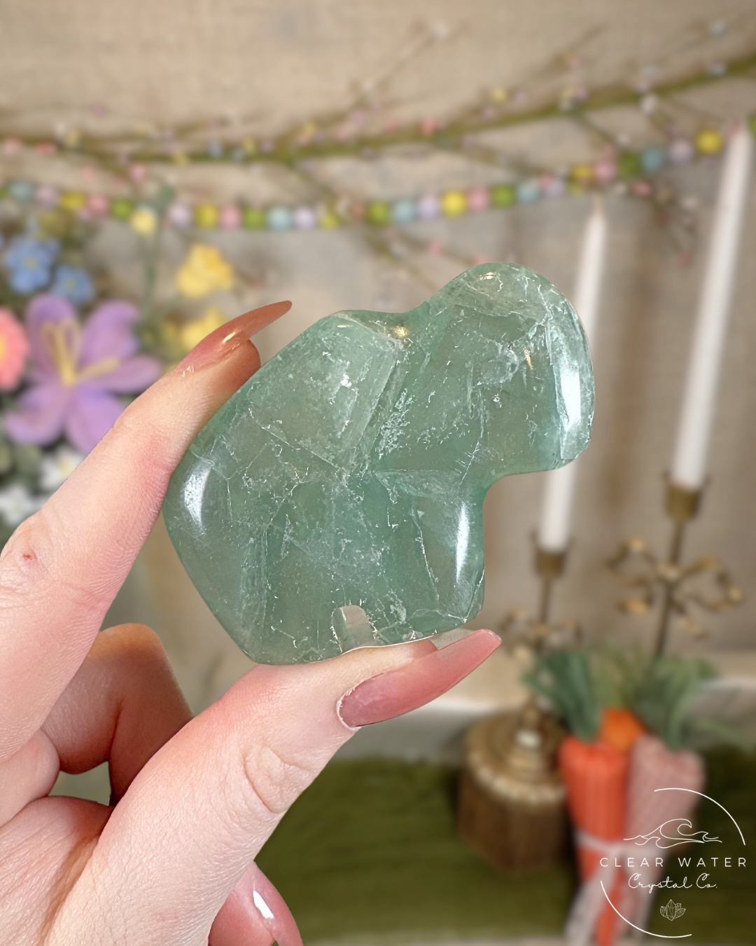 Fluorite Buffalo Carving – Mexico