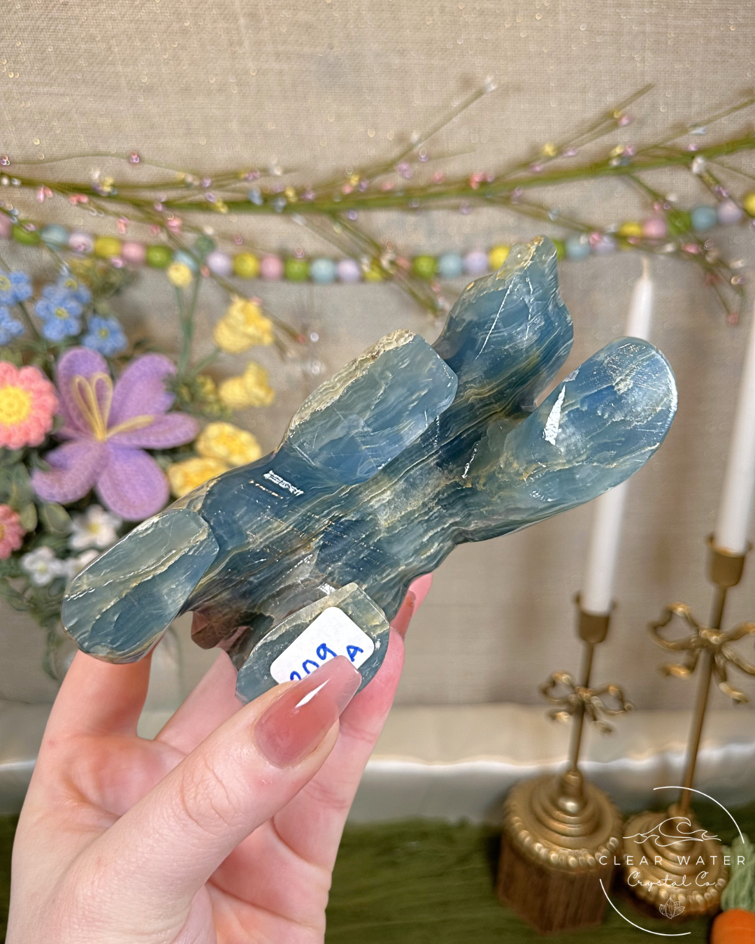 Large Blue Onyx Bear – Argentina (Royal Azure)