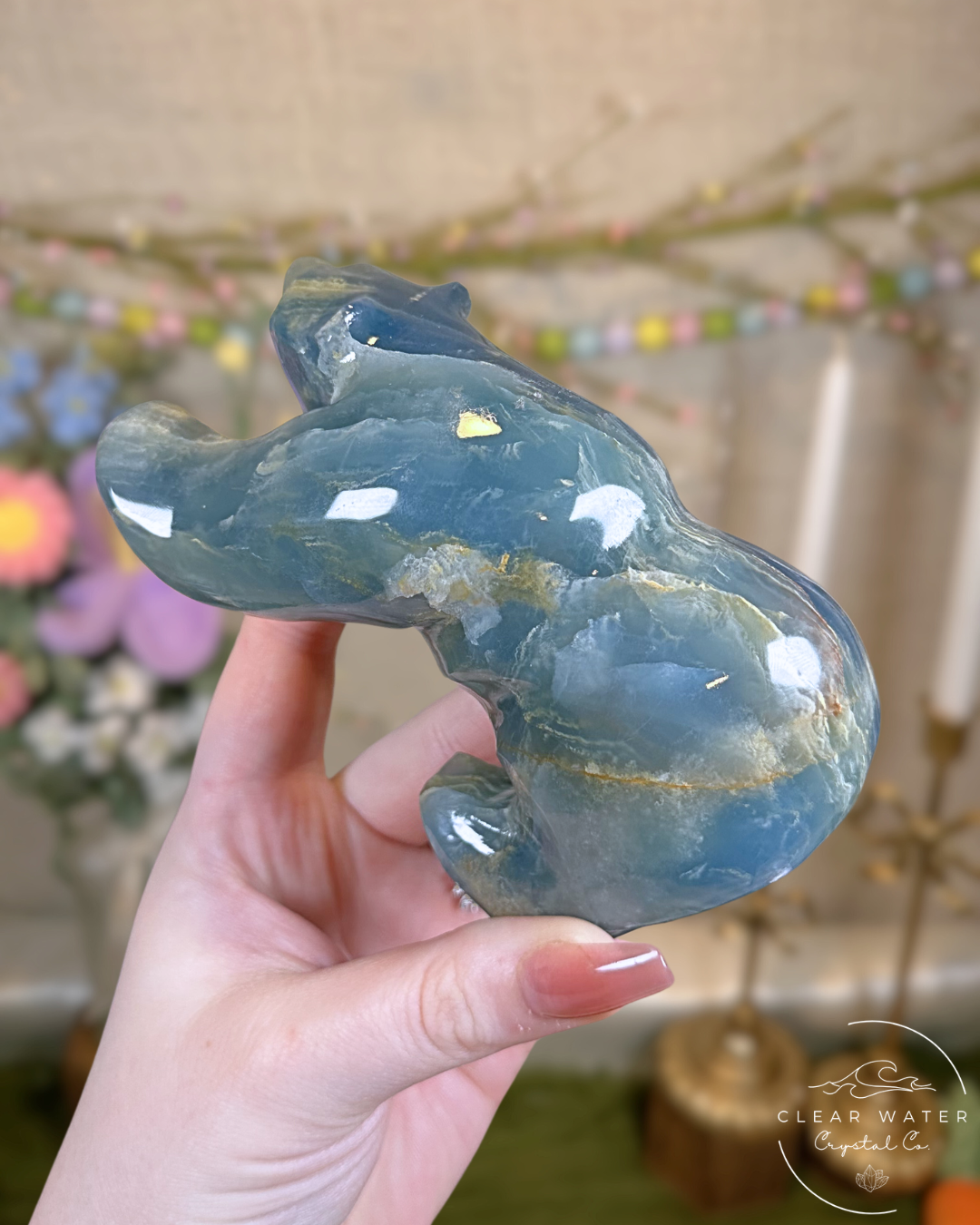 Large Blue Onyx Bear – Argentina (Royal Azure)