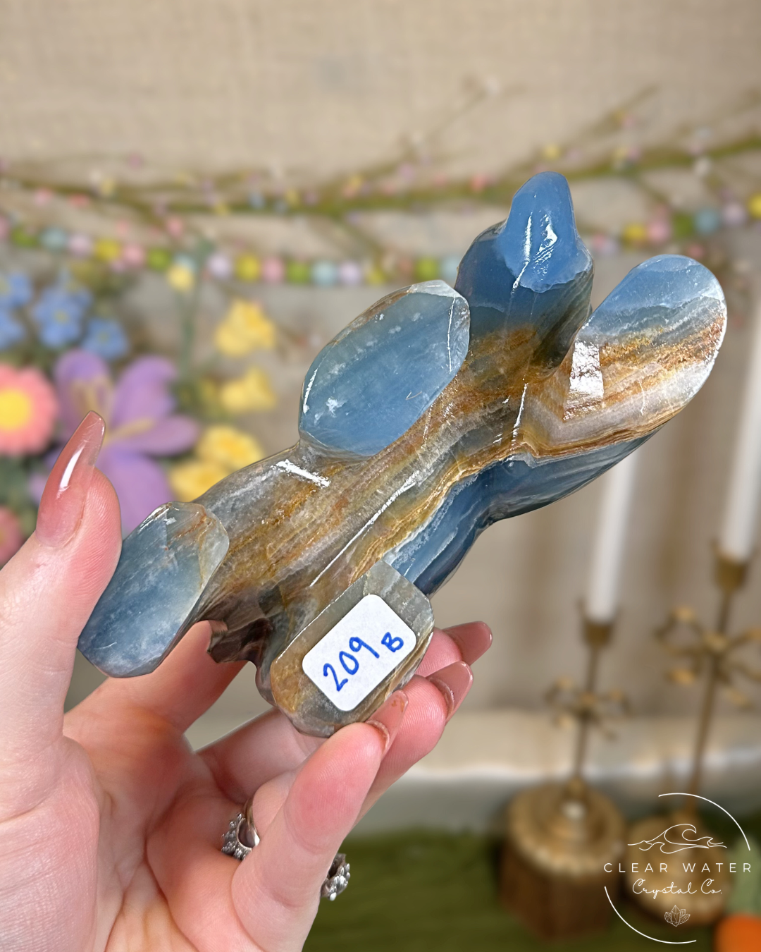 Large Blue Onyx Bear – Argentina (Cerulean Guardian)