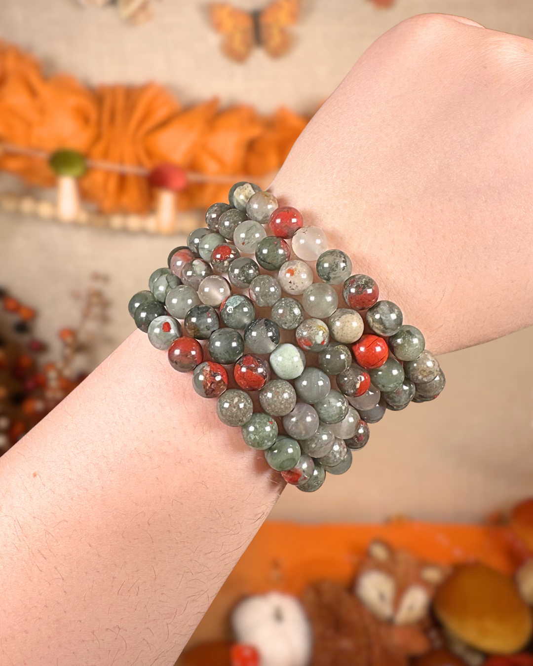 Bloodstone Bracelet
