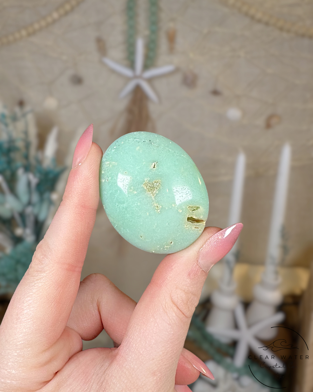 Chrysoprase Palmstone