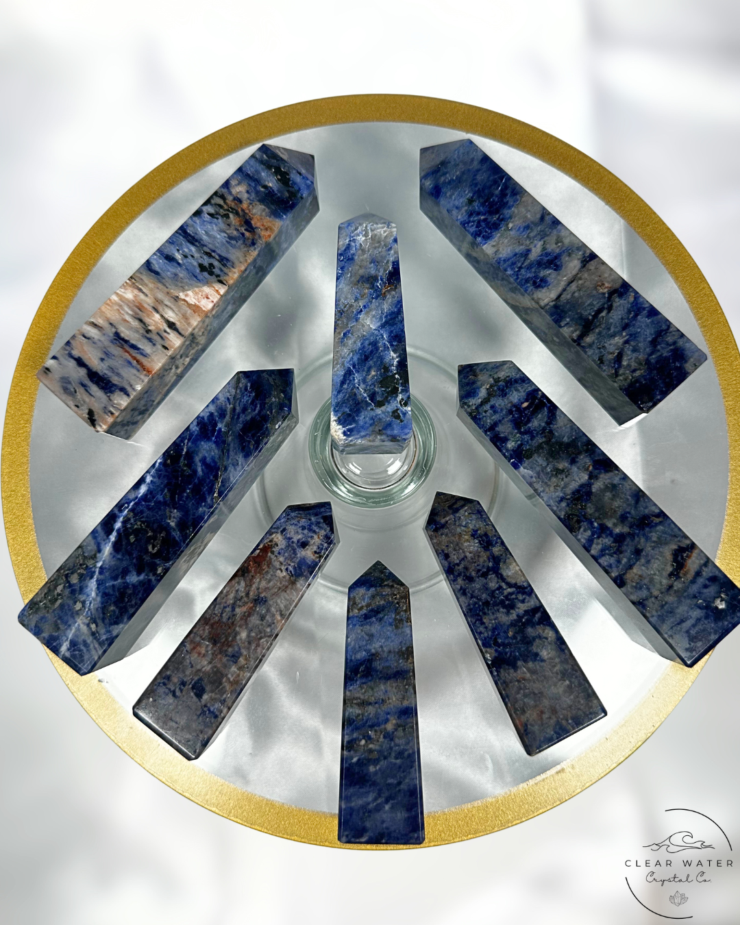 Sodalite Obelisk - Intuition, Clarity & Calm Communication