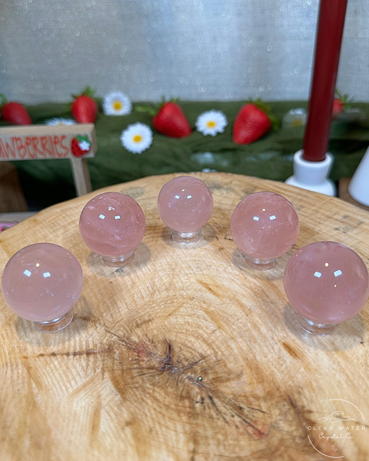 Rose Quartz Mini Sphere