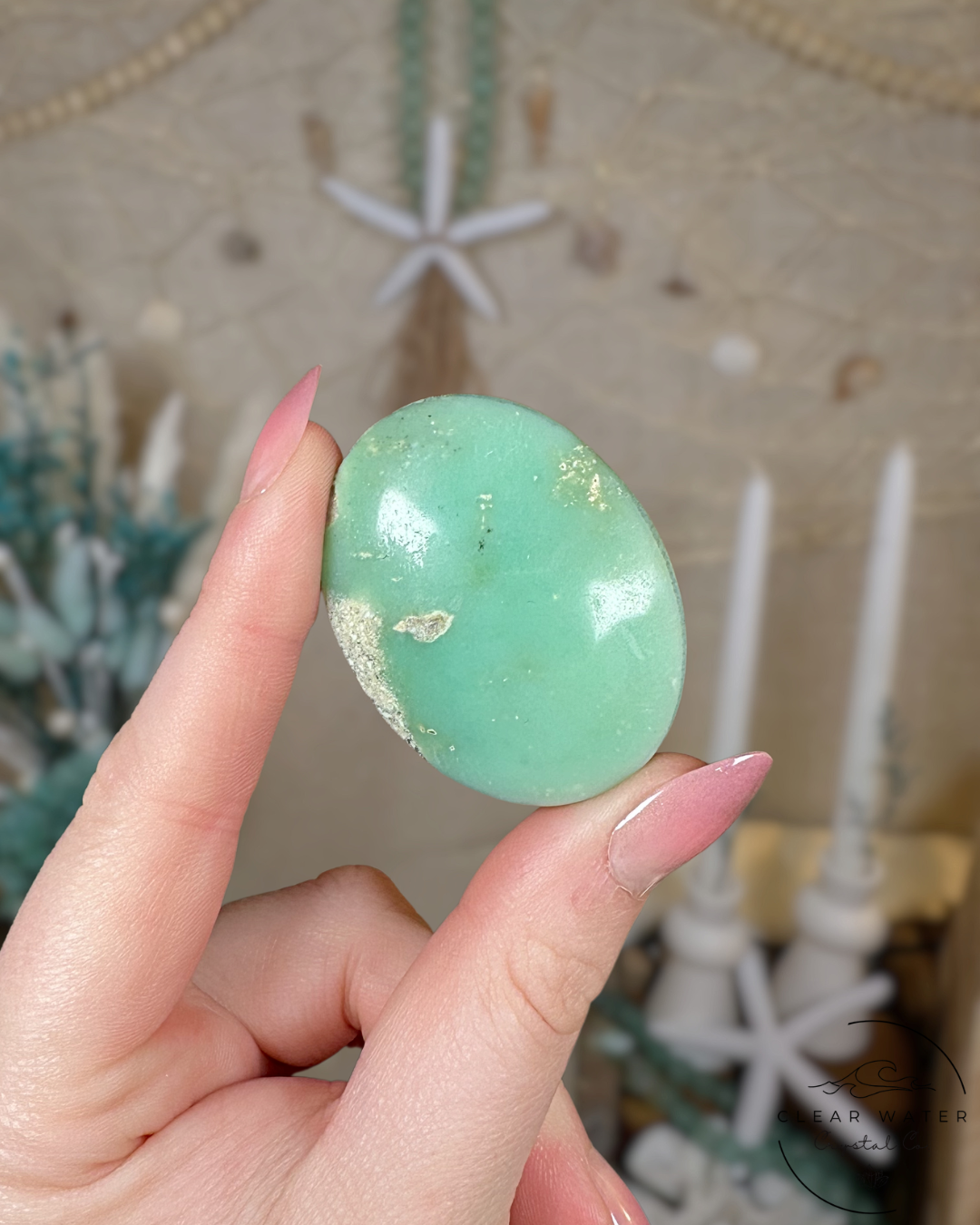 Chrysoprase Palmstone