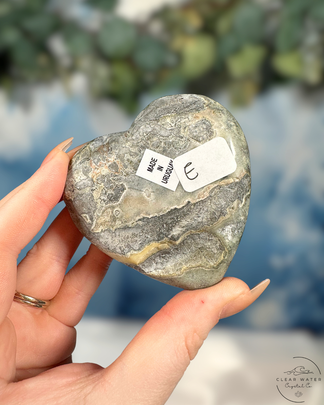 Uruguayan Amethyst Heart Carvings