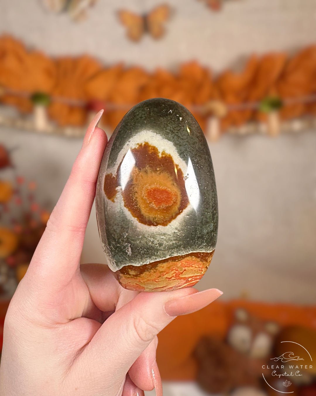 Polychrome Jasper Freeform- Earthfire Guardian