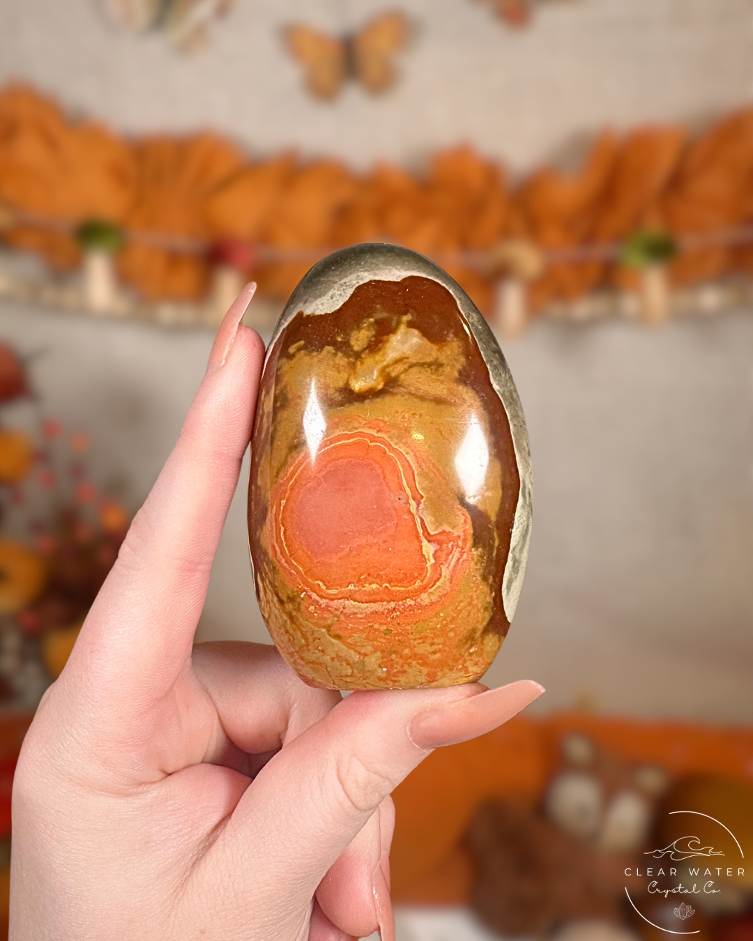 Polychrome Jasper Freeform- Earthfire Guardian