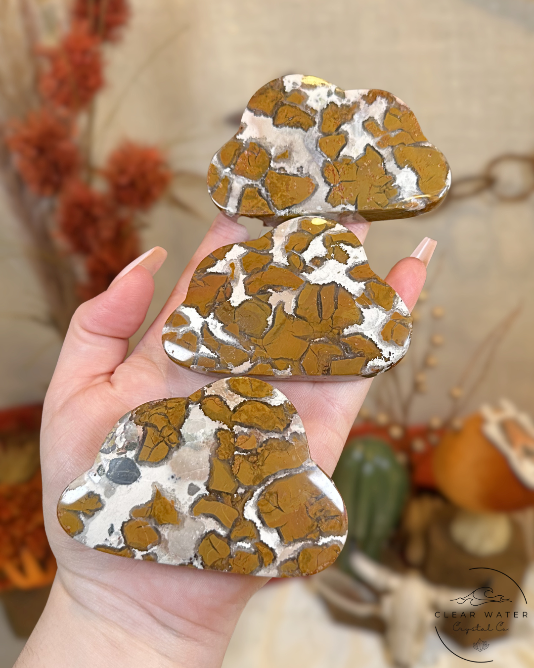Brecciated Jasper Cloud Carving- Indonesia