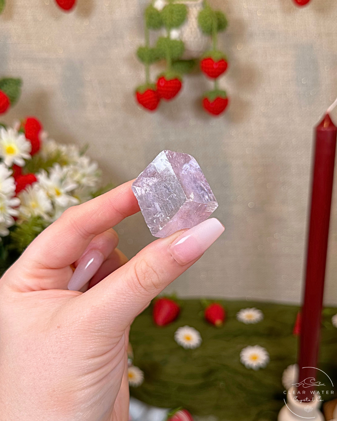 Purple Calcite Cubes | Madagascar