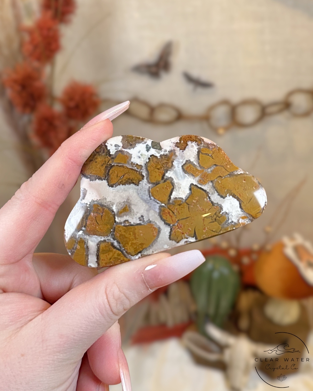 Brecciated Jasper Cloud Carving- Indonesia