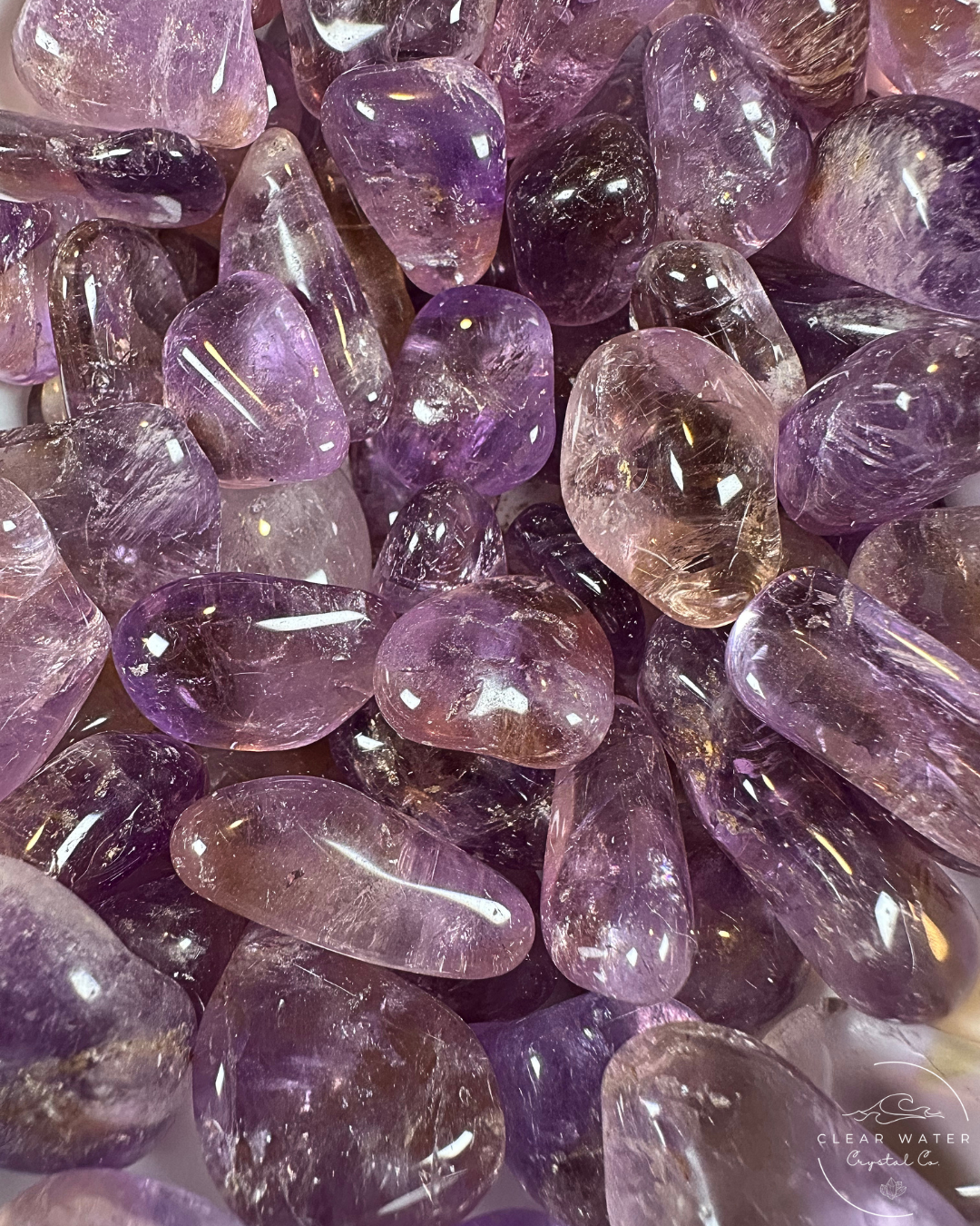 Ametrine Tumble Stone