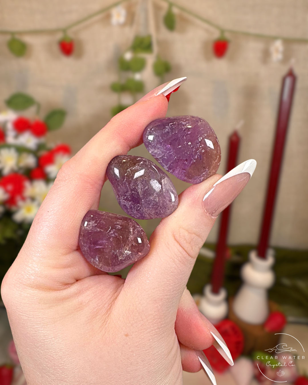 Ametrine Tumble Stone