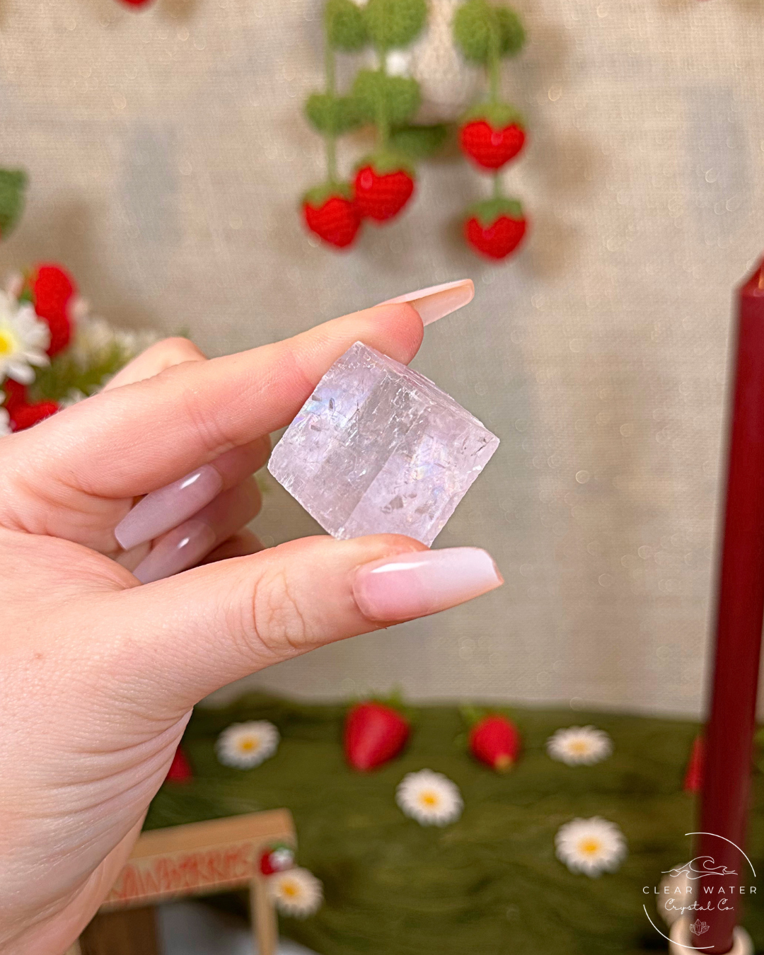 Purple Calcite Cubes | Madagascar