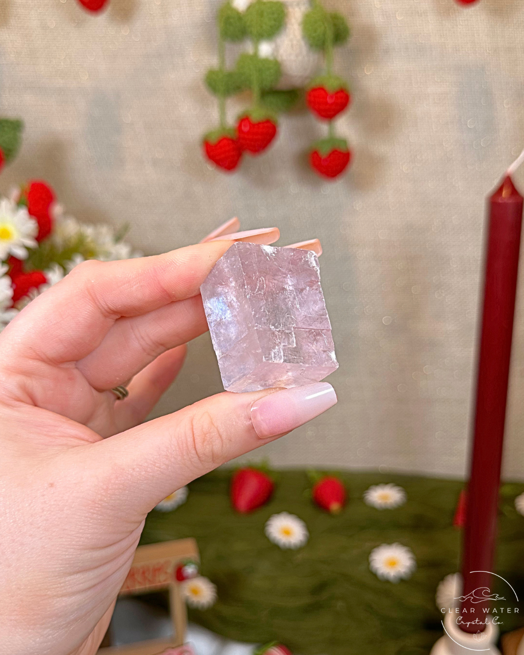 Purple Calcite Cubes | Madagascar