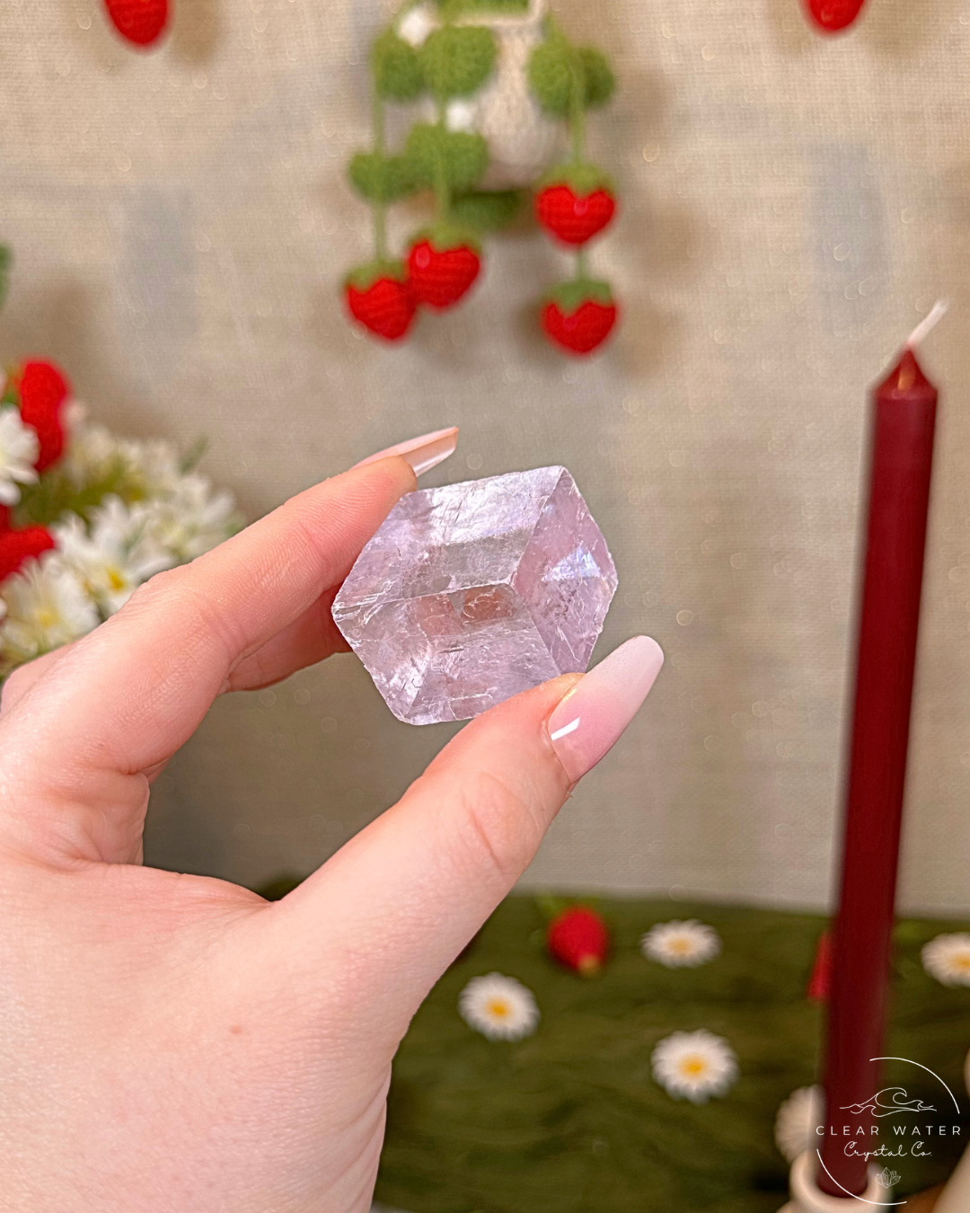 Purple Calcite Cubes | Madagascar