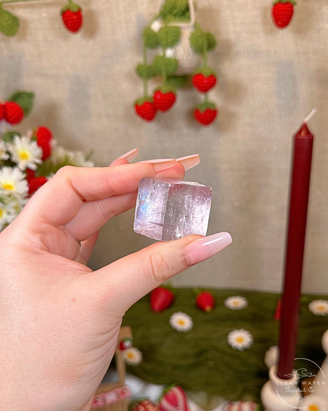 Purple Calcite Cubes | Madagascar