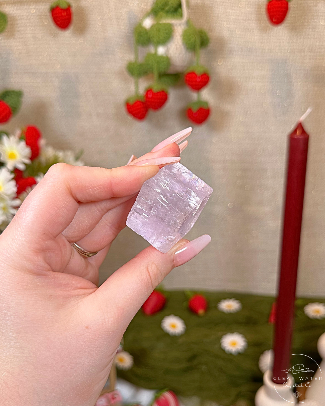 Purple Calcite Cubes | Madagascar