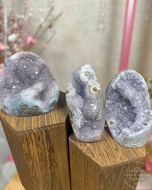 Amethyst Cut Bases- Uruguay