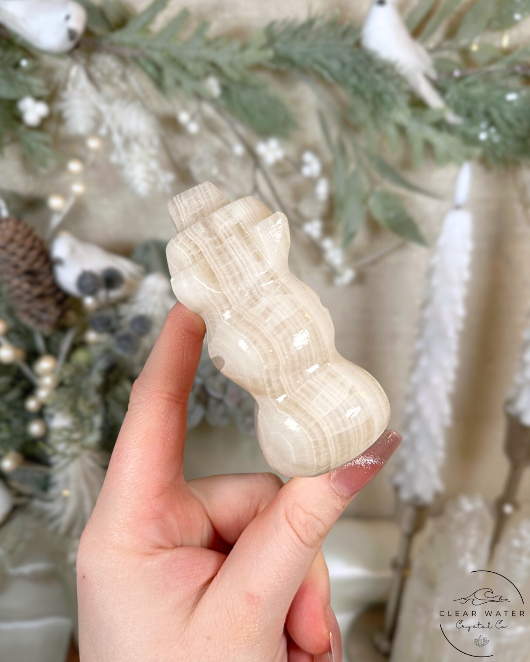 Calcite Polar Bear Carvings – Mexico