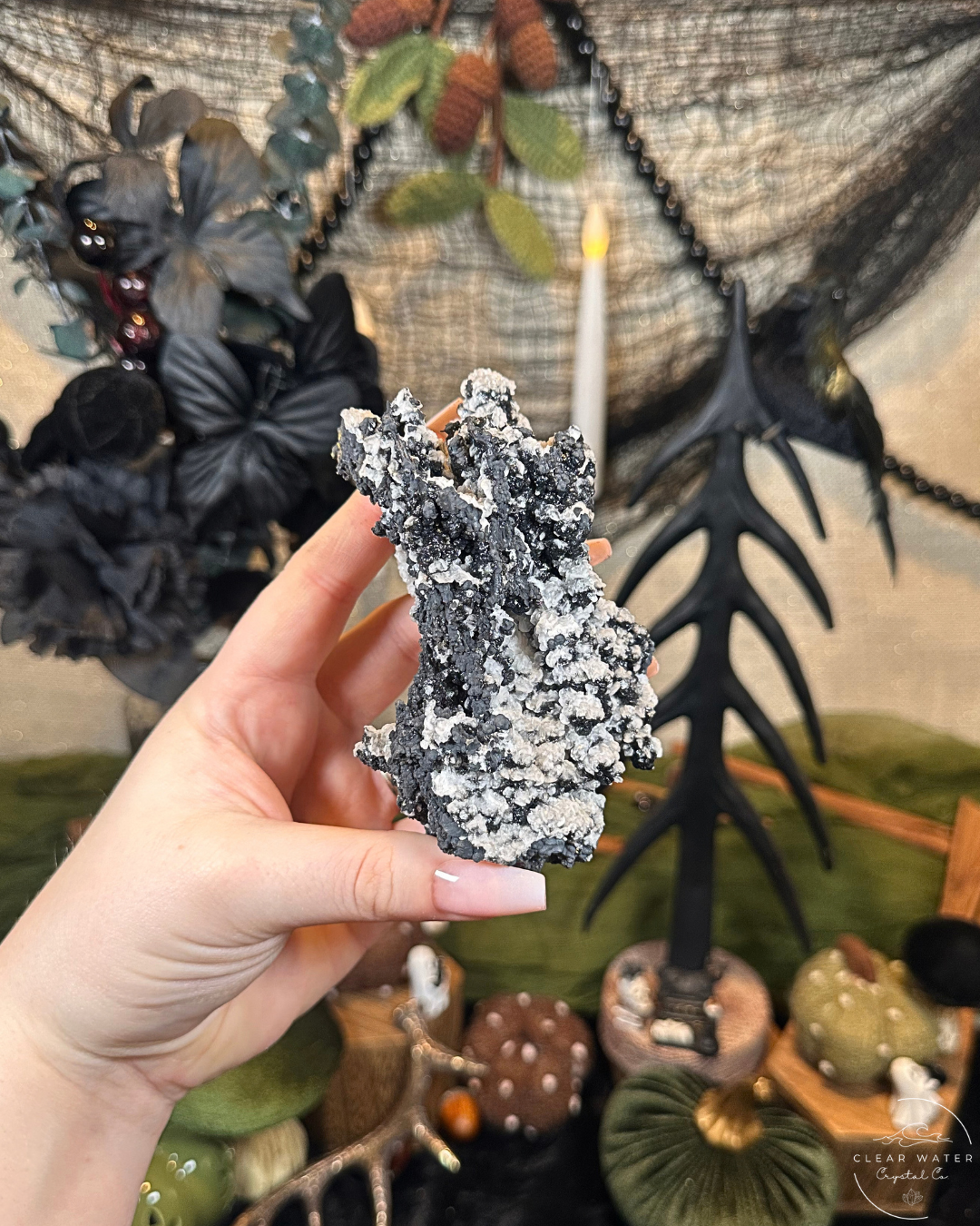 Goethite with Calcite Specimen | Morocco