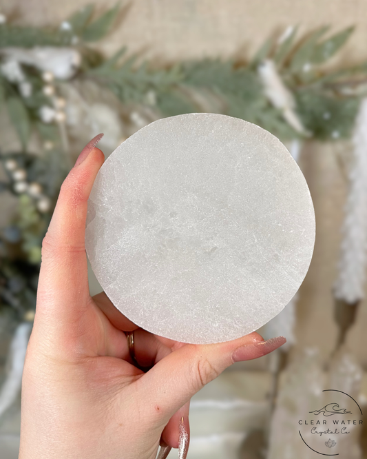 Satin Spar Charging Plates
