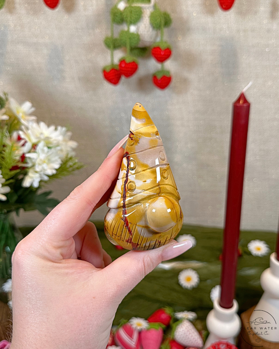 Mookaite Gnome Carvings