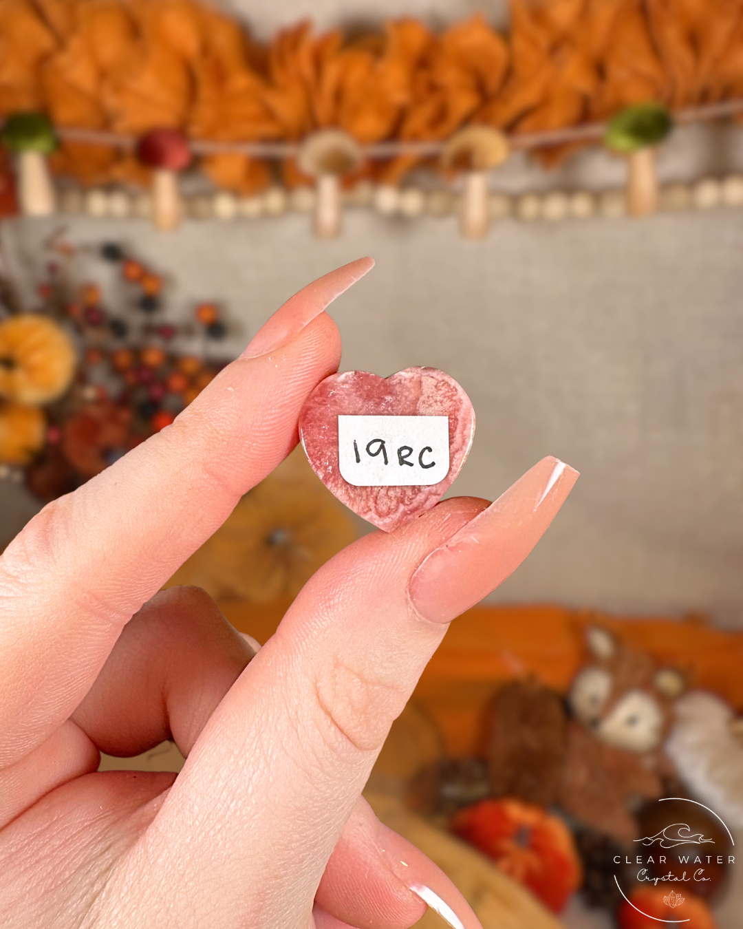 Rhodochrosite Heart- Argentina