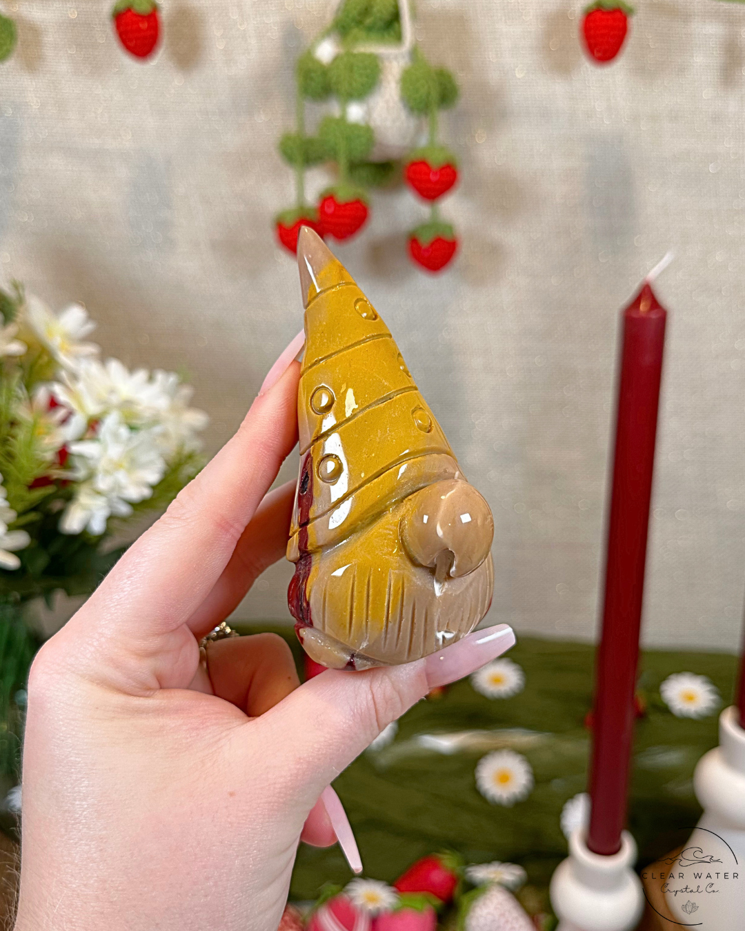 Mookaite Gnome Carvings