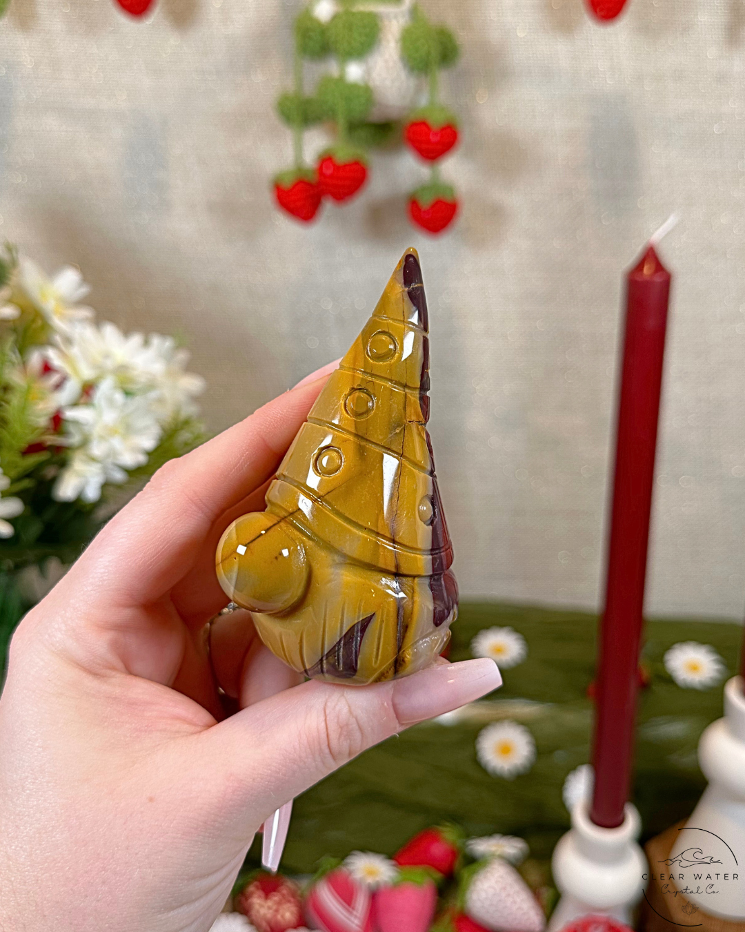 Mookaite Gnome Carvings