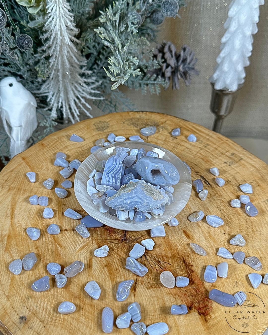 Cloudlace Cache – Blue Lace Agate Bundle