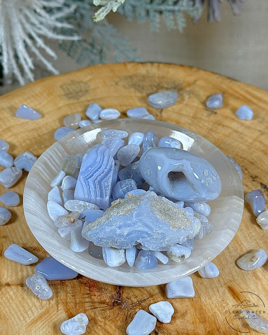 Cloudlace Cache – Blue Lace Agate Bundle