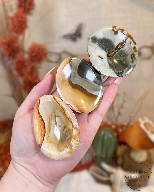 Polychrome Jasper Trinket Dish
