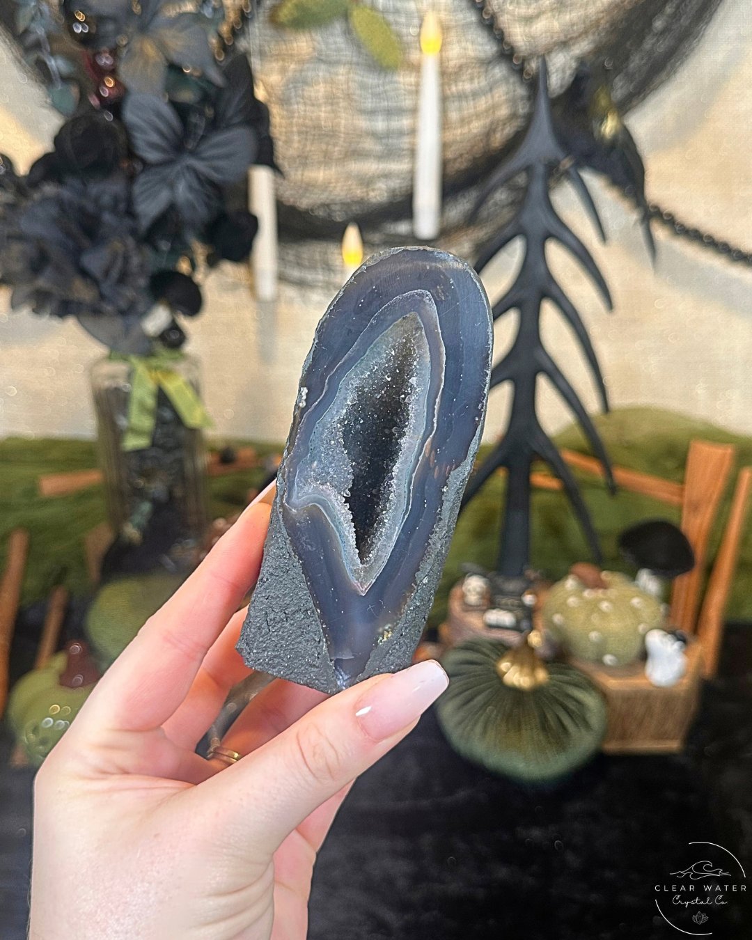 Amethyst & Agate Cut Base | Brazil