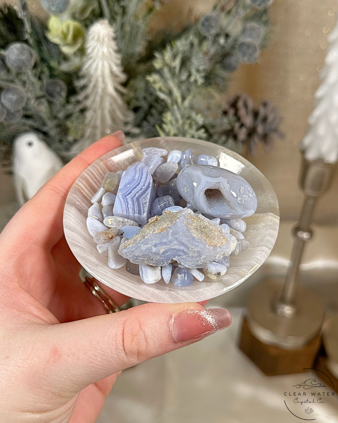 Cloudlace Cache – Blue Lace Agate Bundle