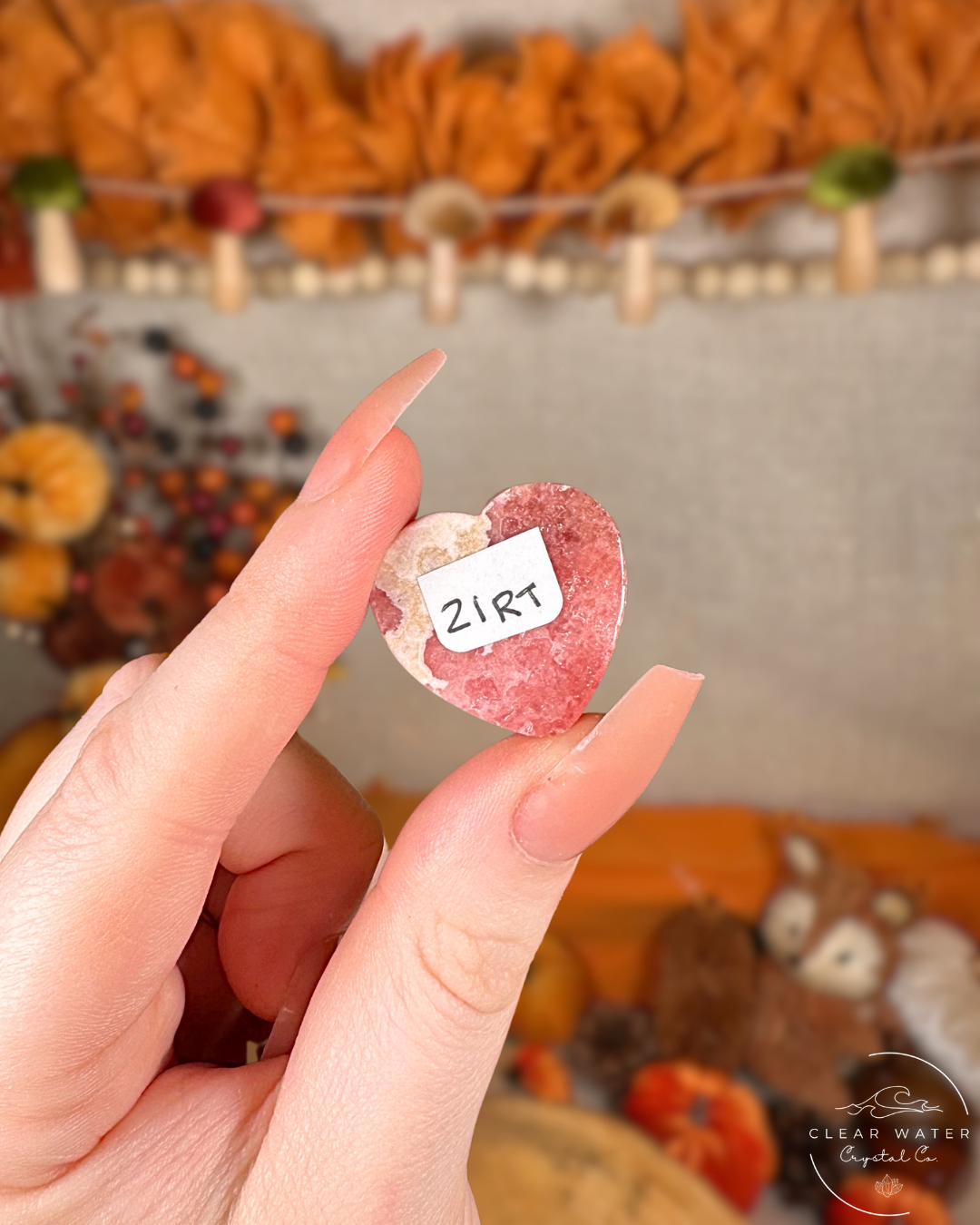 Rhodochrosite Heart- Argentina