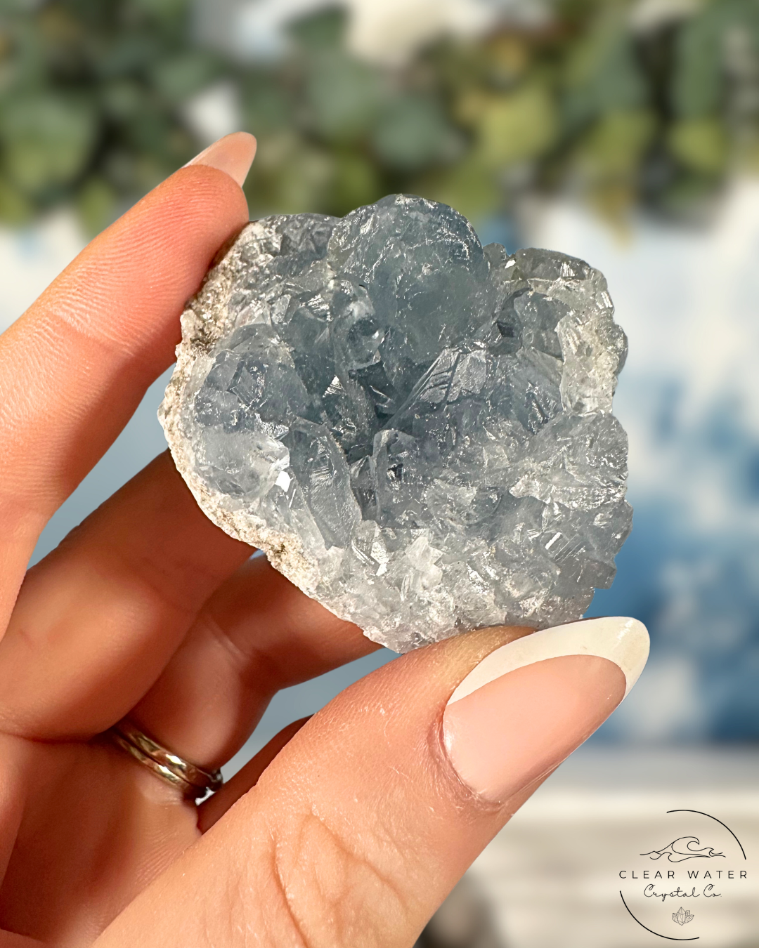 Celestite Clusters: Whispers of the Heavens