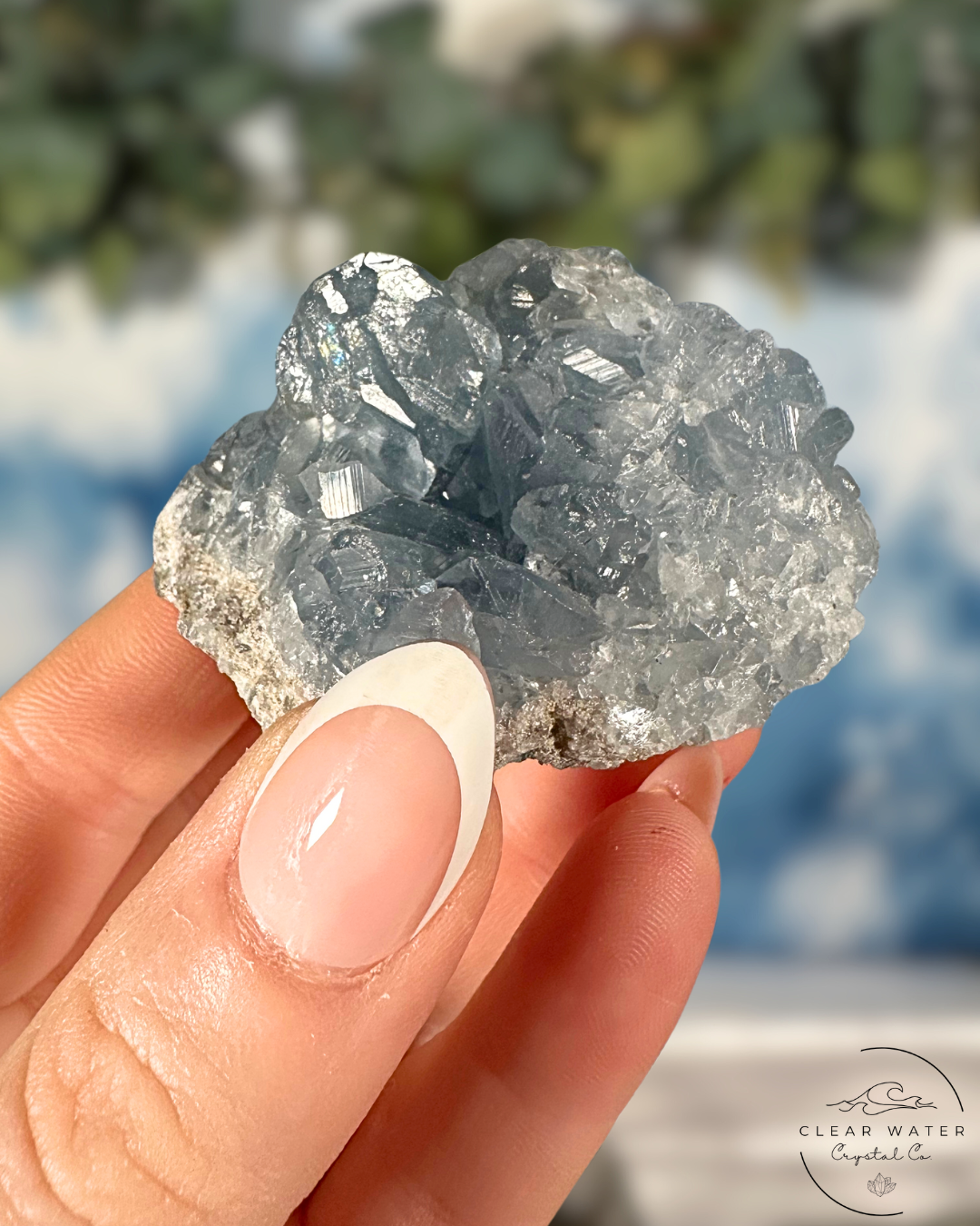 Celestite Clusters: Whispers of the Heavens