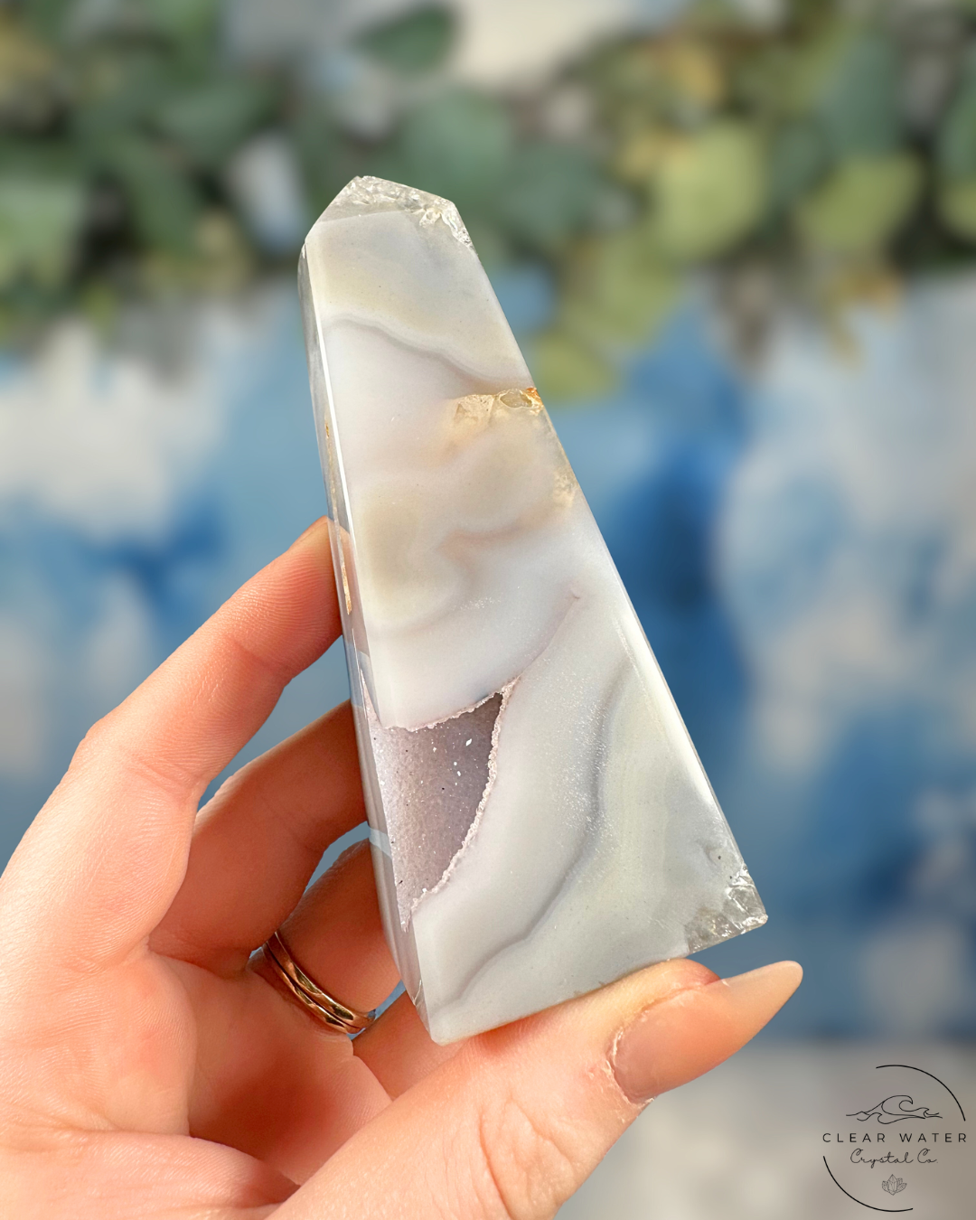Brazilian Druzy Agate Towers: Dazzling Depths