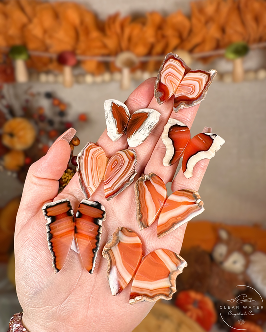 Carnelian Agate Pairs (Motifs) – Indonesia