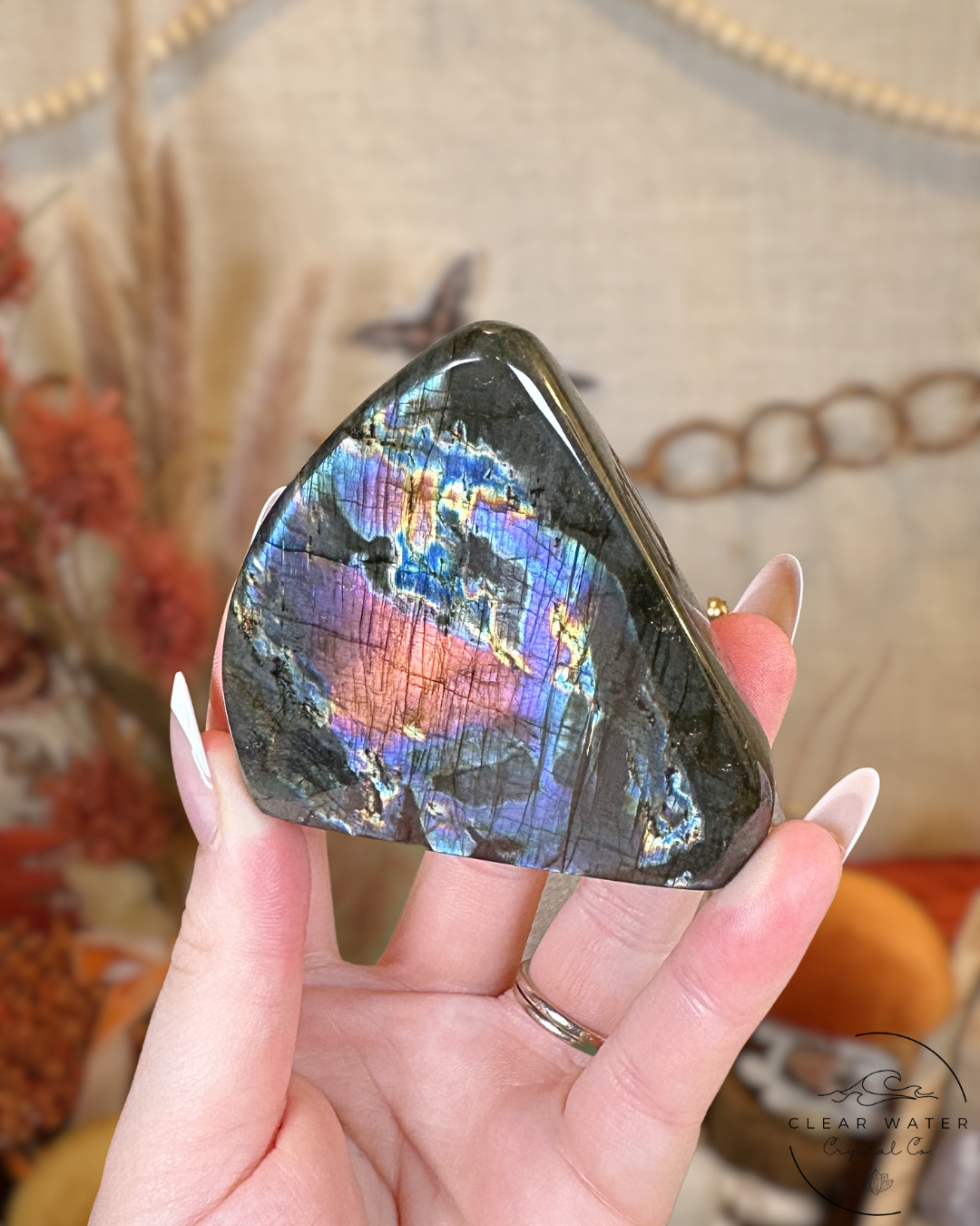 High Flash Labradorite Freeforms- Madagascar